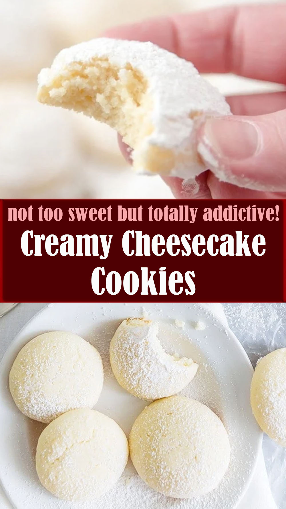 Creamy Cheesecake Cookies