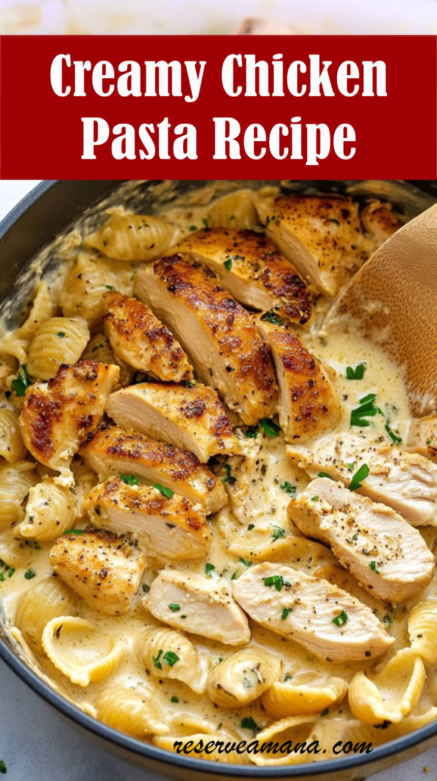 Creamy Chicken Pasta Recipe – Reserveamana