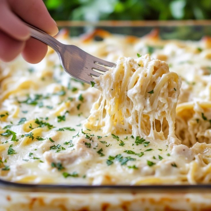 Creamy Chicken Tetrazzini