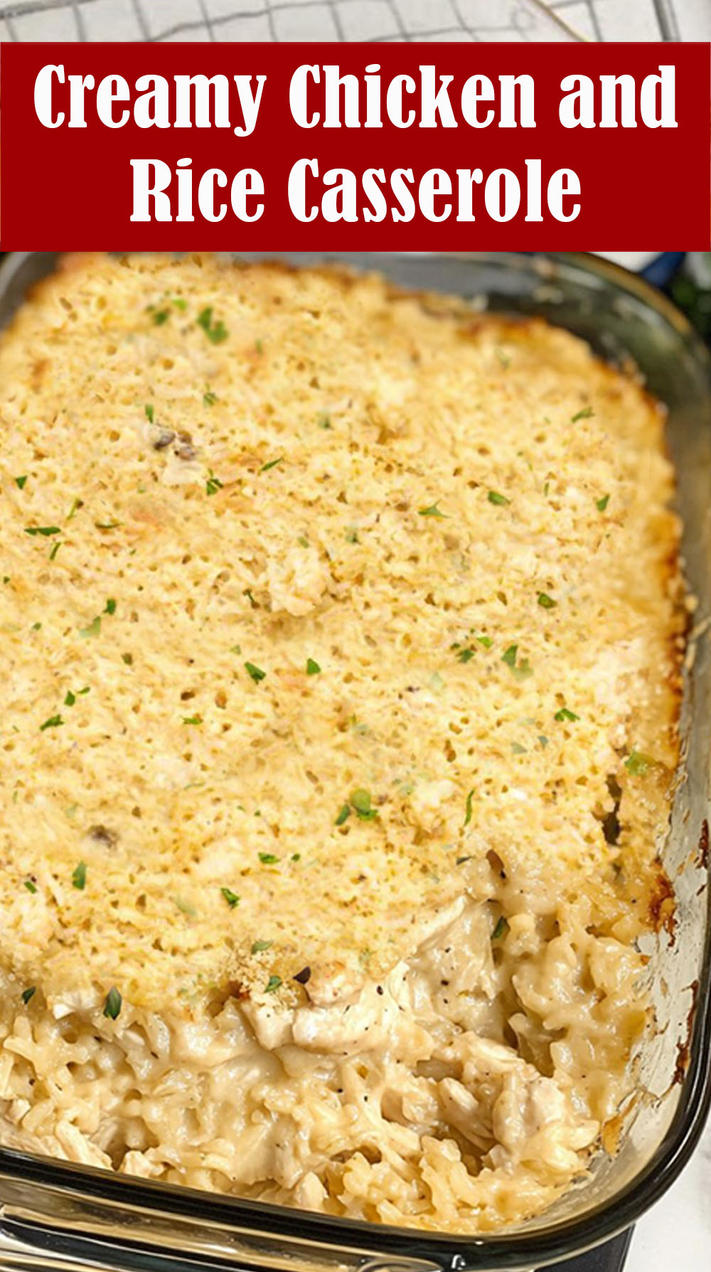 Creamy Chicken and Rice Casserole