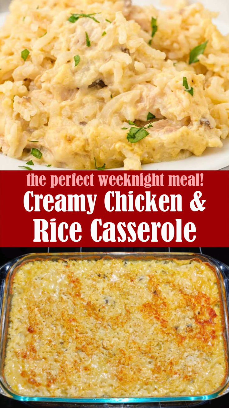 Creamy Chicken and Rice Casserole Reserveamana