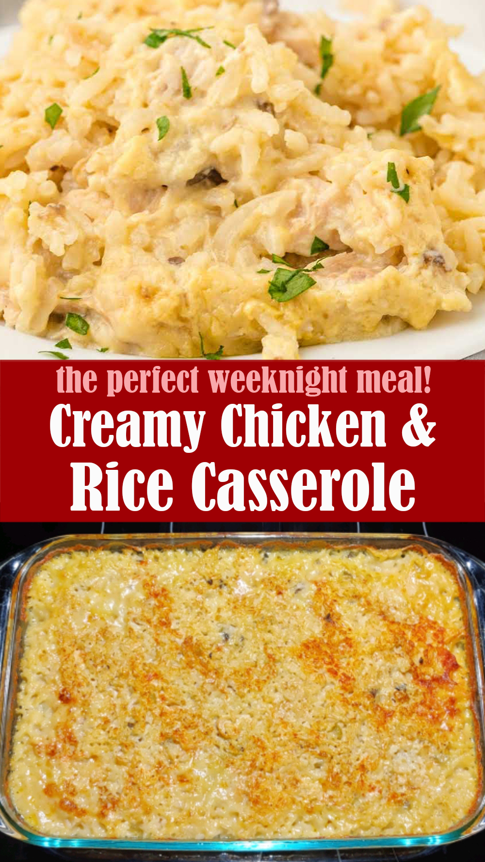 Creamy Chicken and Rice Casserole