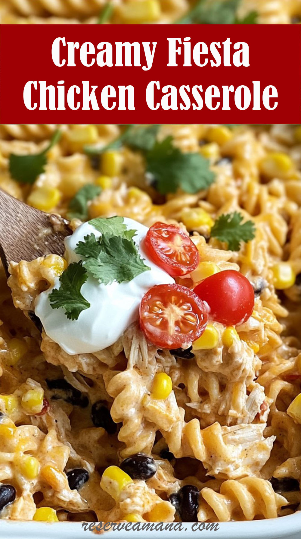 Creamy Fiesta Chicken Casserole Recipe