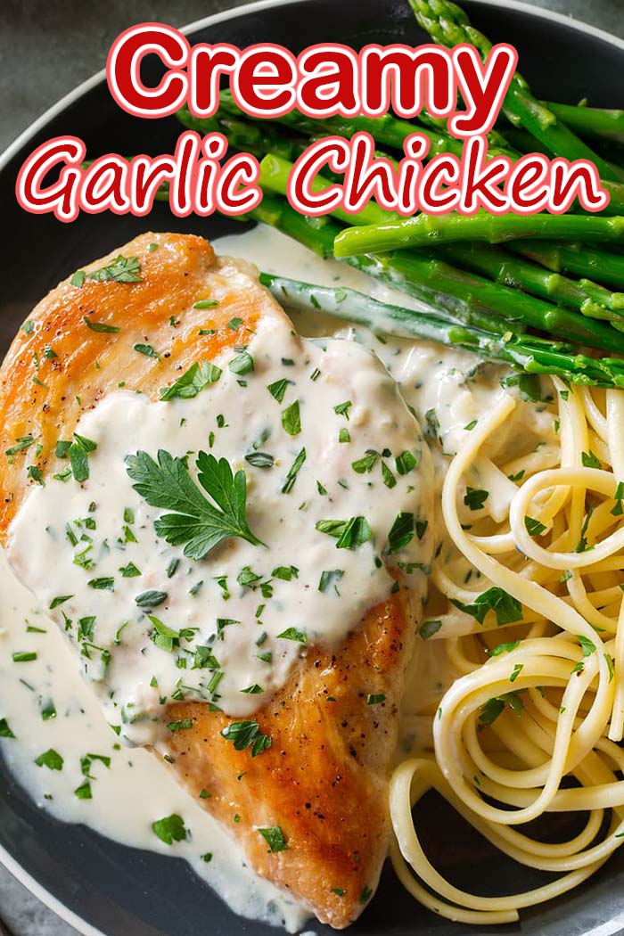 Creamy Garlic Chicken Recipe – Reserveamana