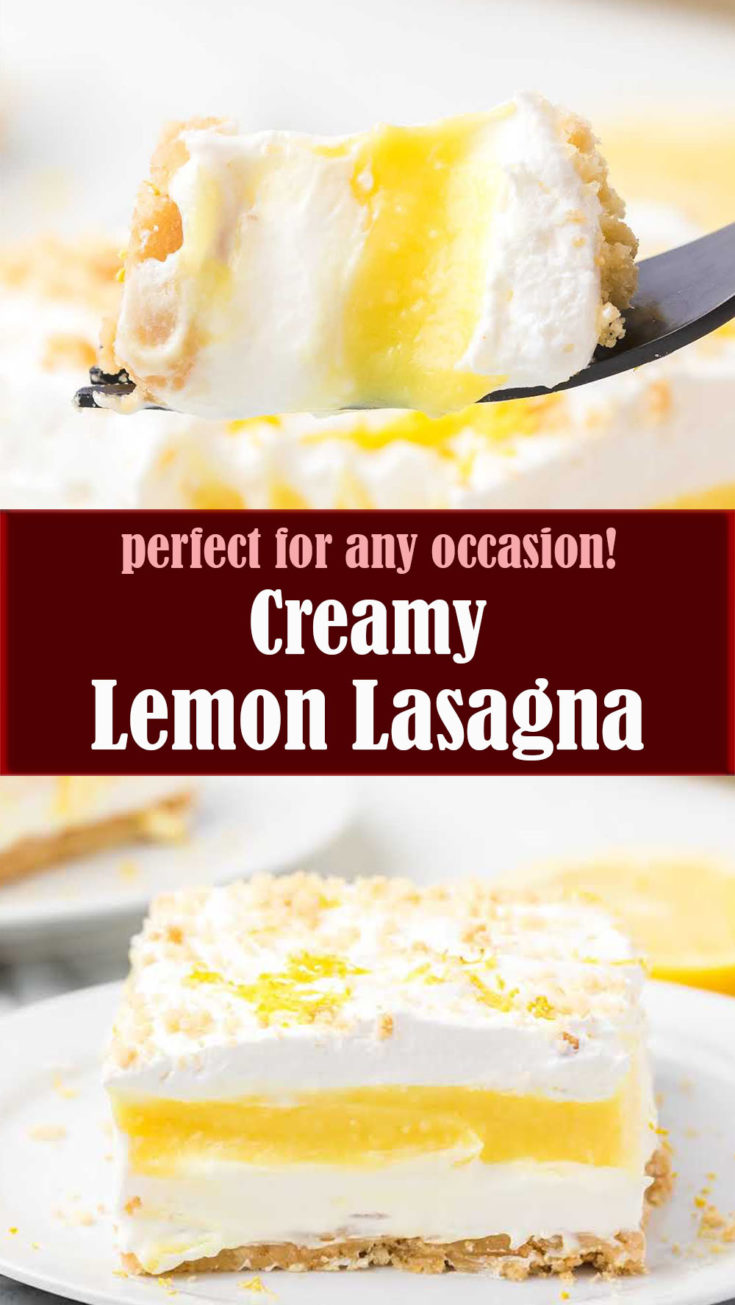Creamy Lemon Lasagna – Reserveamana
