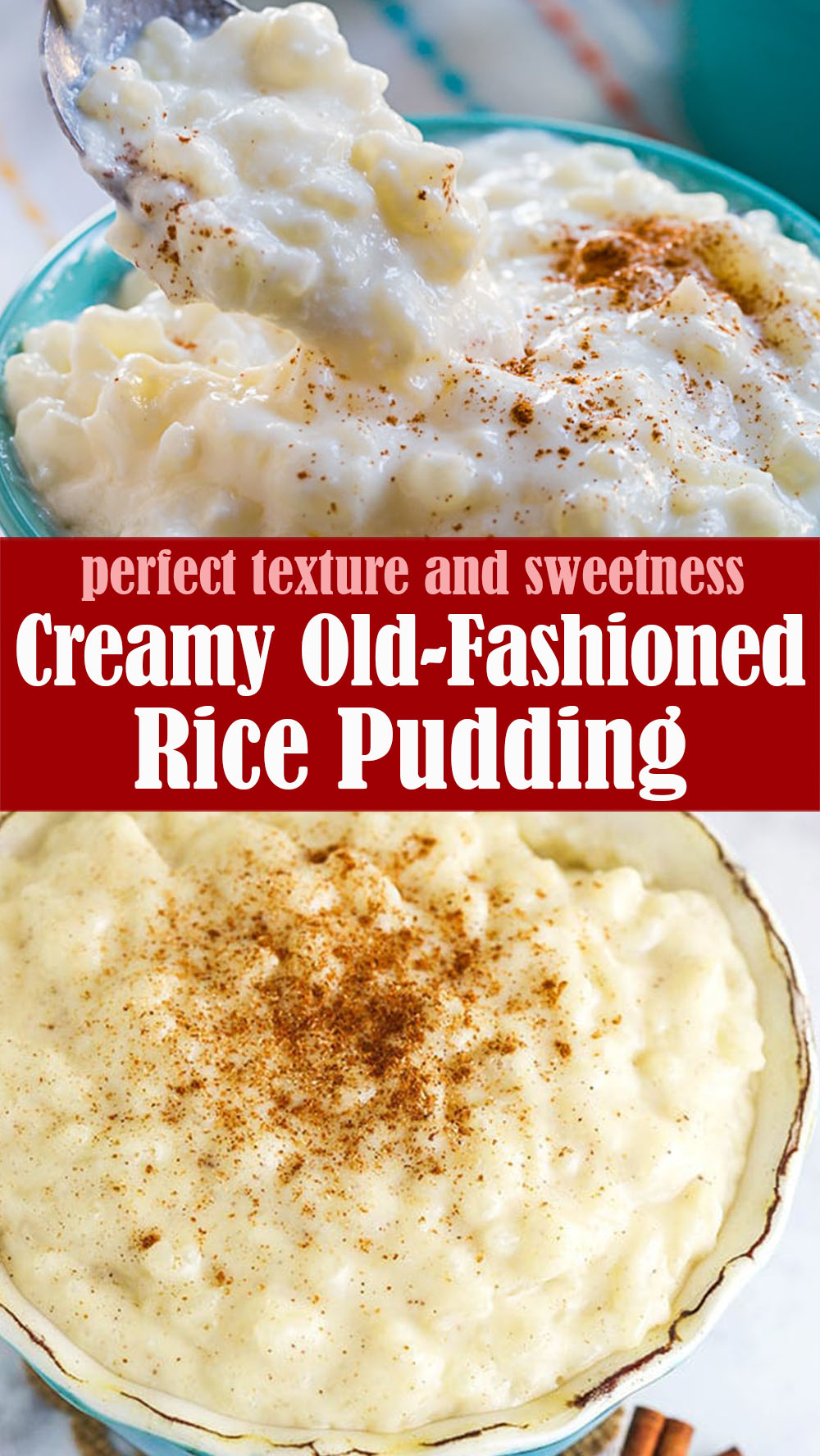Creamy Old-Fashioned Rice Pudding