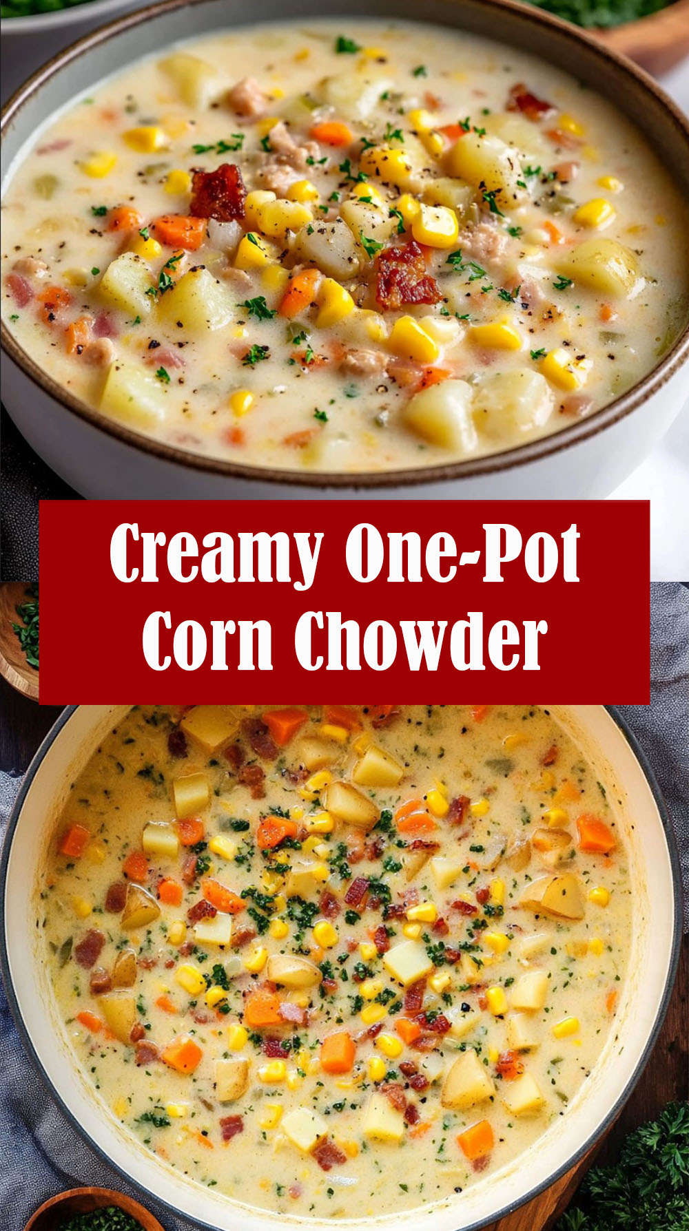 Creamy One-Pot Corn Chowder Recipe