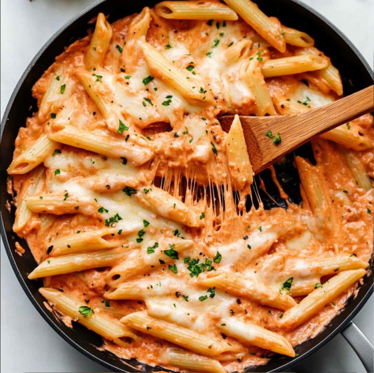 Creamy Pink Sauce Pasta