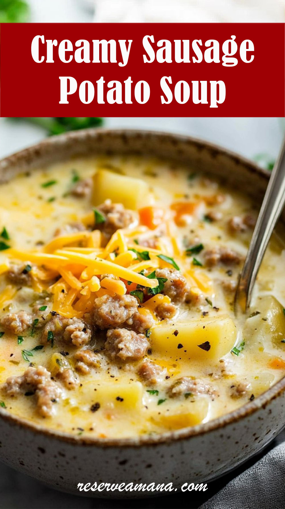 Creamy Sausage Potato Soup