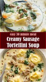 Creamy Sausage Tortellini Soup – Reserveamana