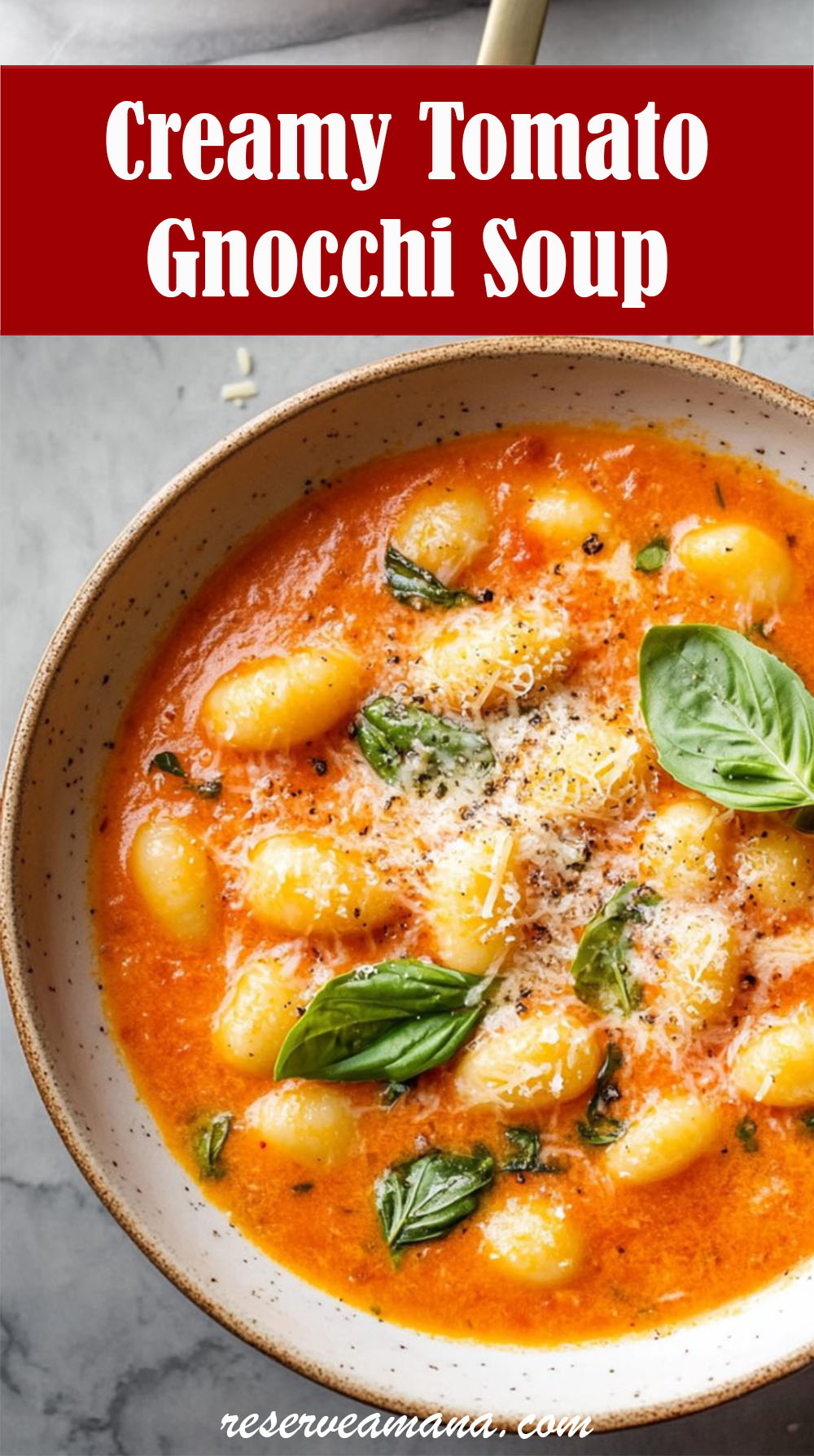 Creamy Tomato Gnocchi Soup