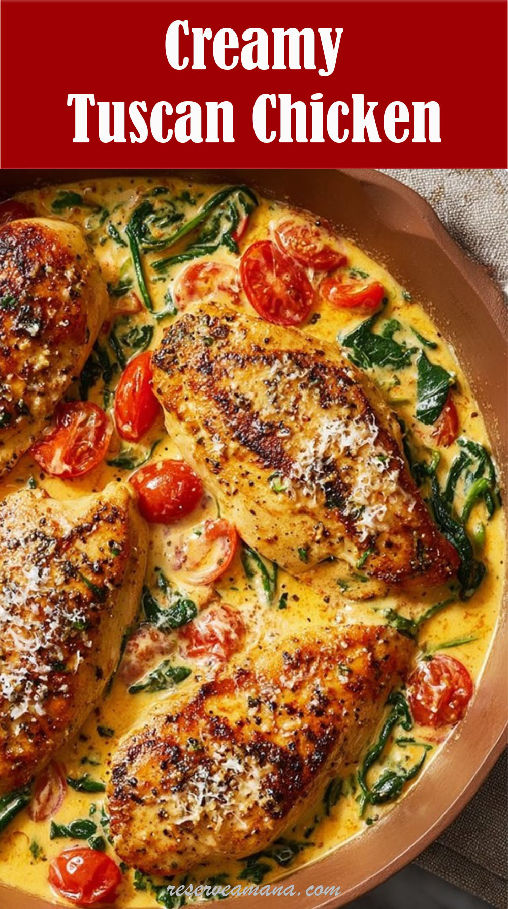 Creamy Tuscan Chicken