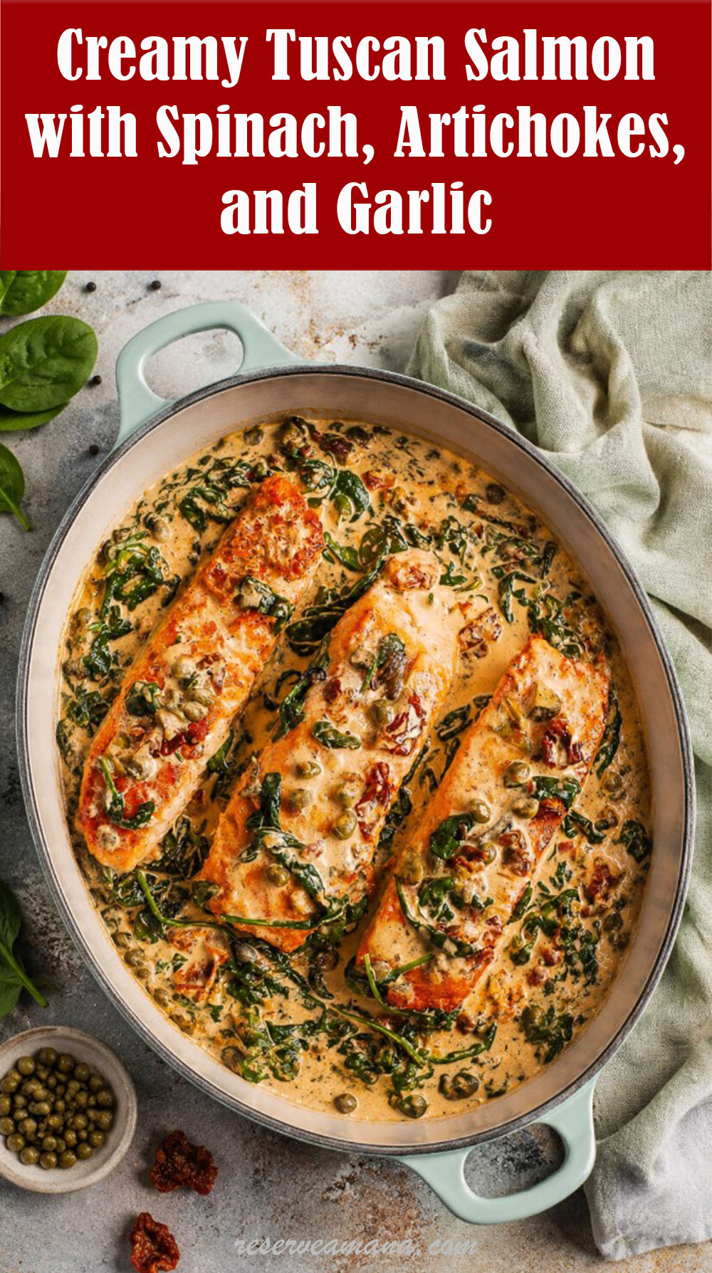 Creamy Tuscan Salmon