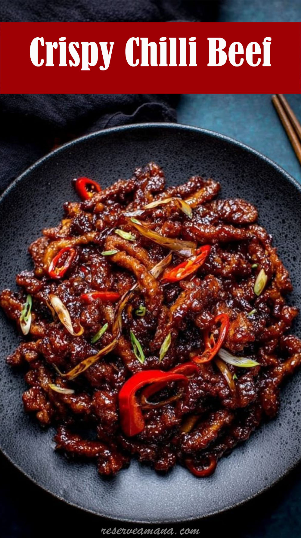 Crispy Chilli Beef