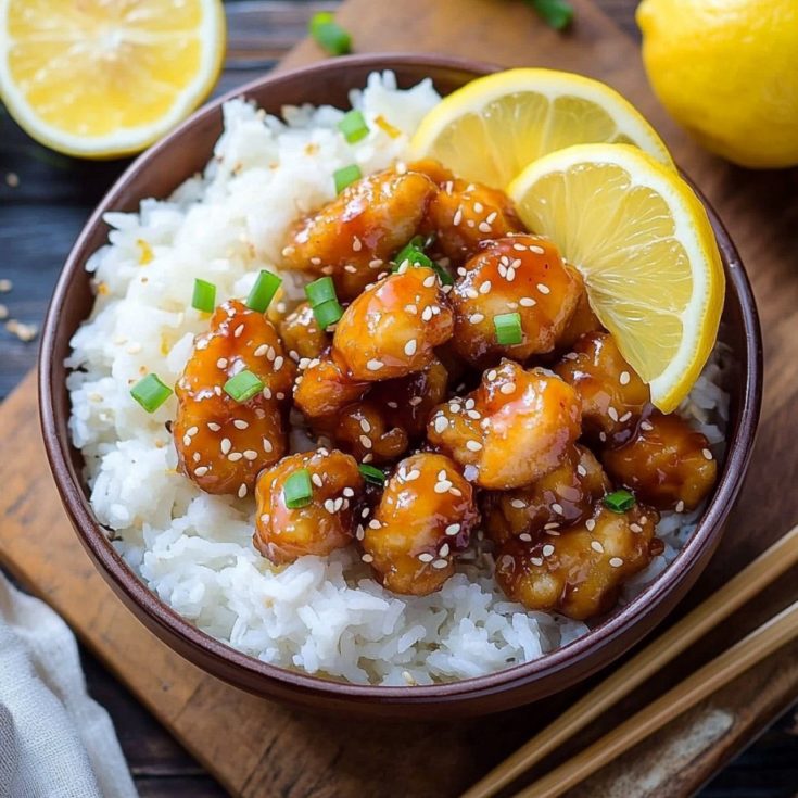 Crispy Honey Lemon Chicken