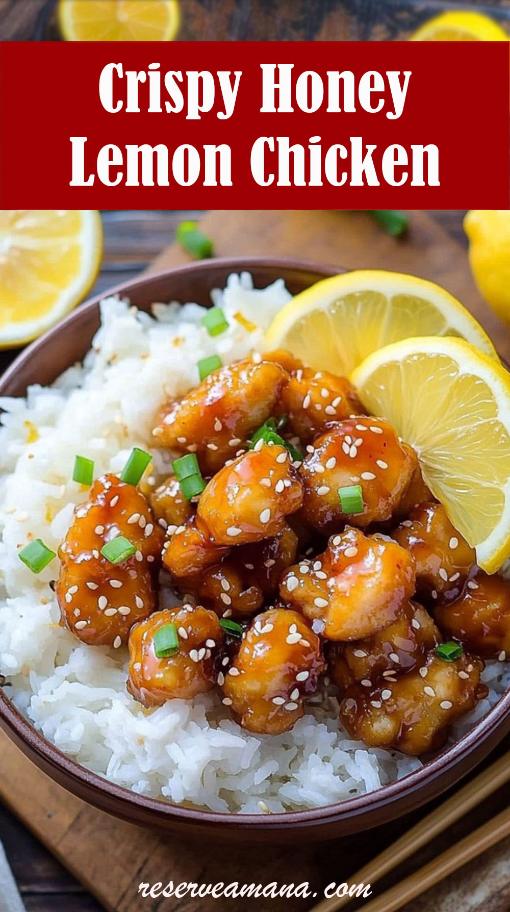 Crispy Honey Lemon Chicken