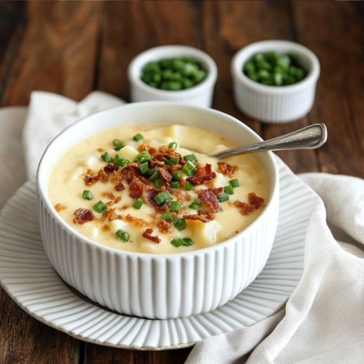 Crock Pot Cheesy Potato Soup