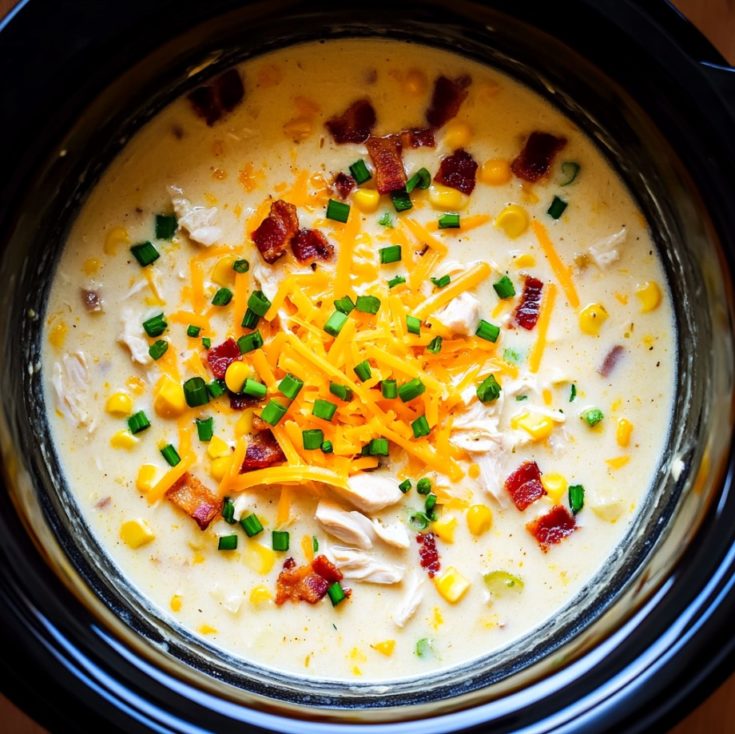 Crock Pot Chicken Corn Chowder