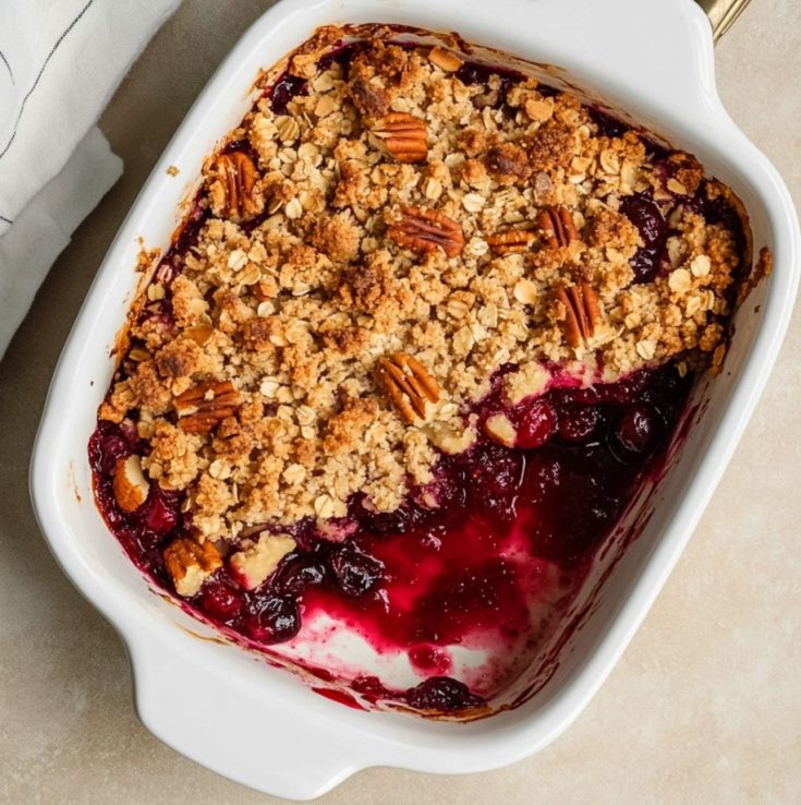 Delicious Apple-Cranberry Crisp