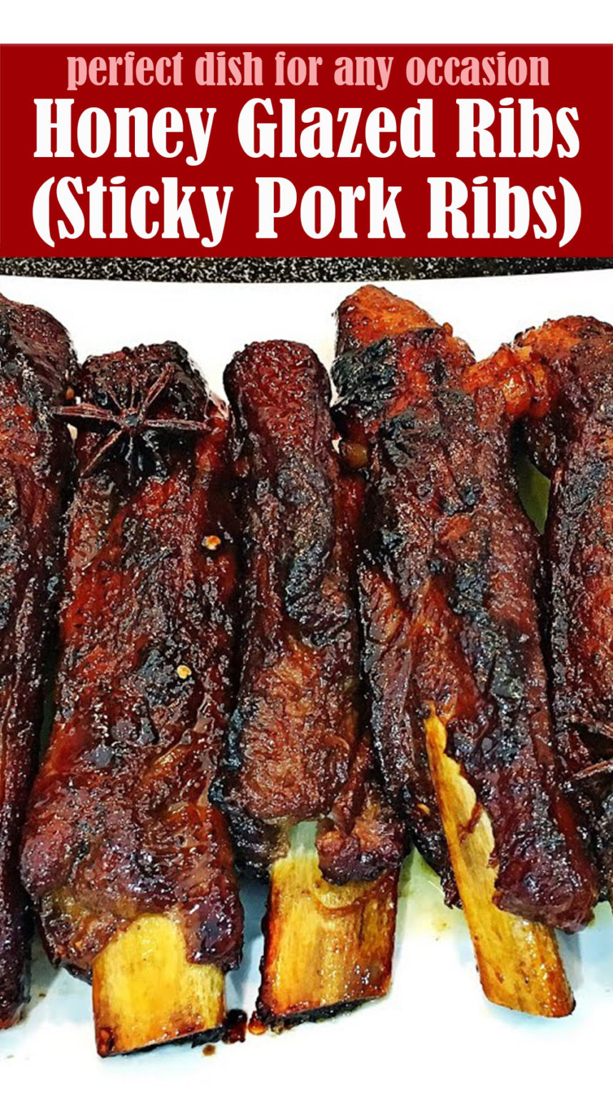 Delicious Honey Glazed Ribs Recipe (VIDEO) Reserveamana