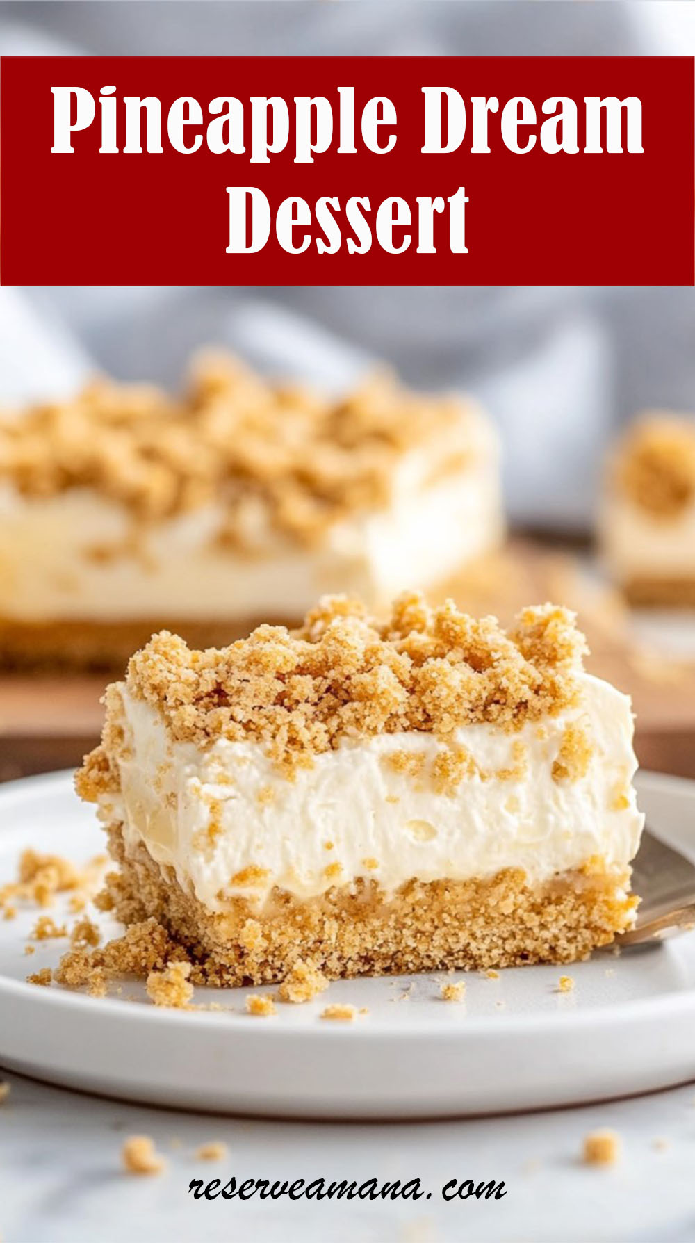 Delicious Pineapple Dream Dessert