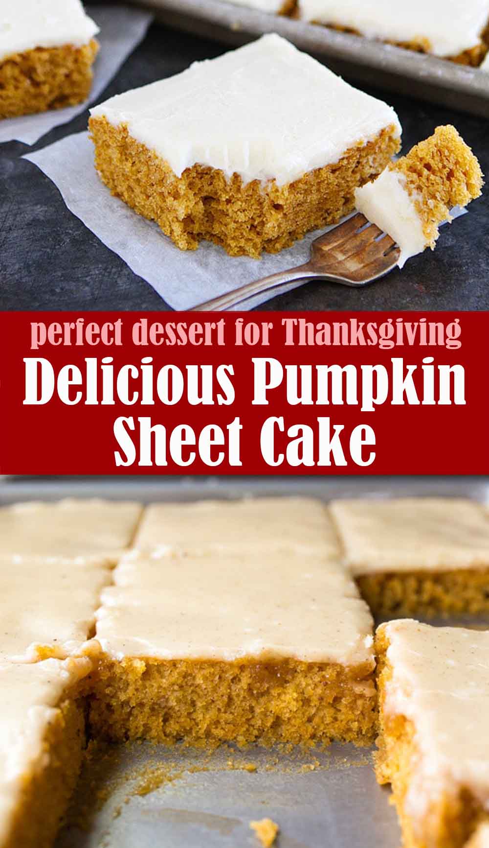 Delicious Pumpkin Sheet Cake