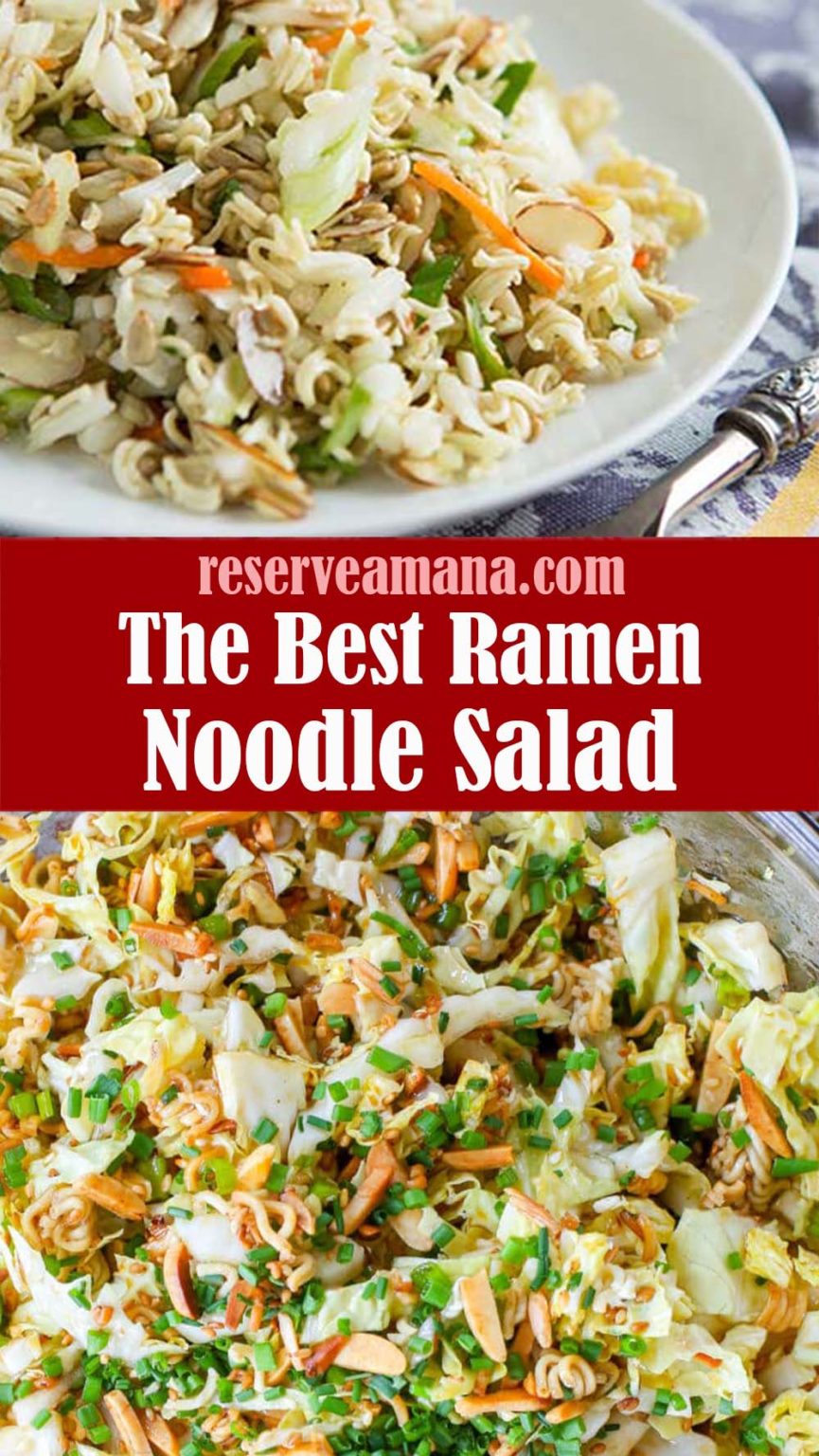 Delicious Ramen Noodle Salad Reserveamana