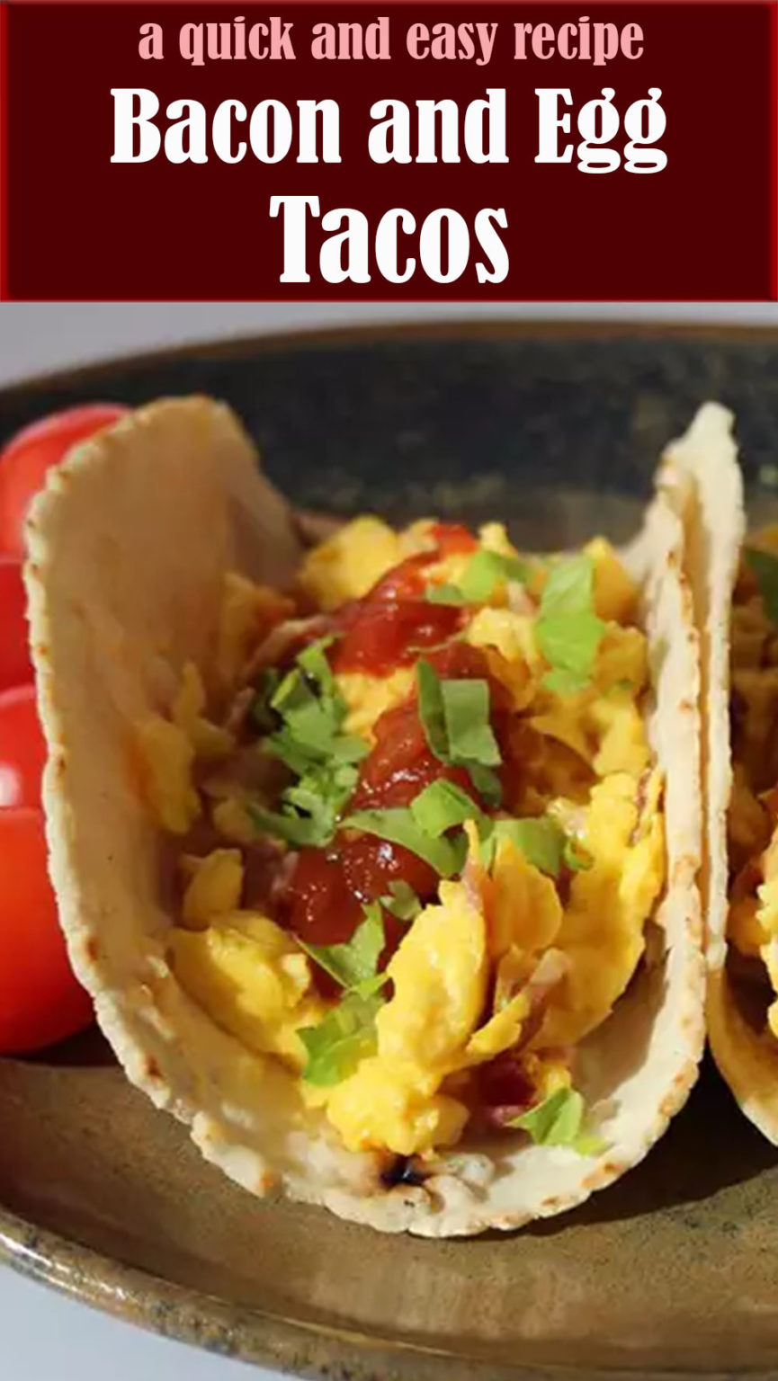 EASY Bacon and Egg Tacos Reserveamana