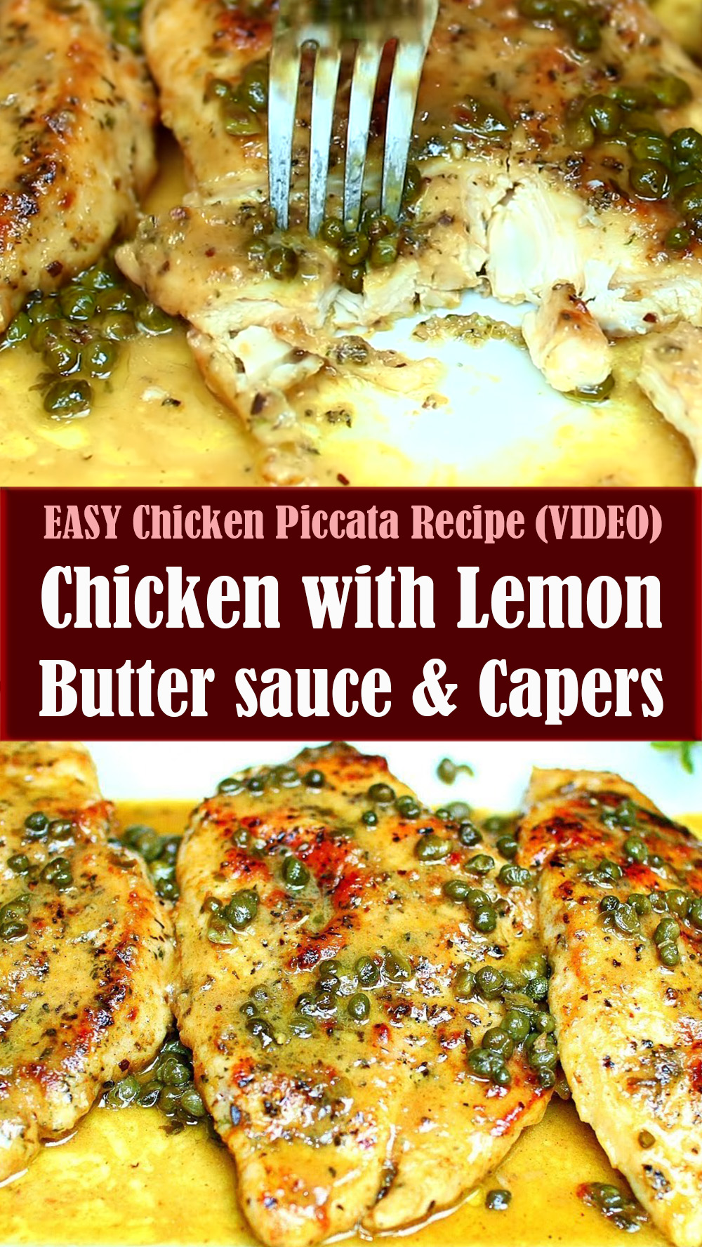EASY Chicken Piccata Recipe
