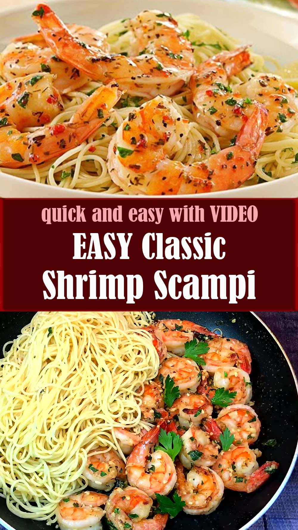 EASY Classic Shrimp Scampi
