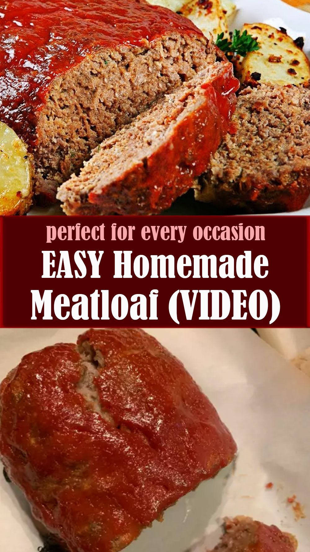 EASY Homemade Meatloaf Recipe