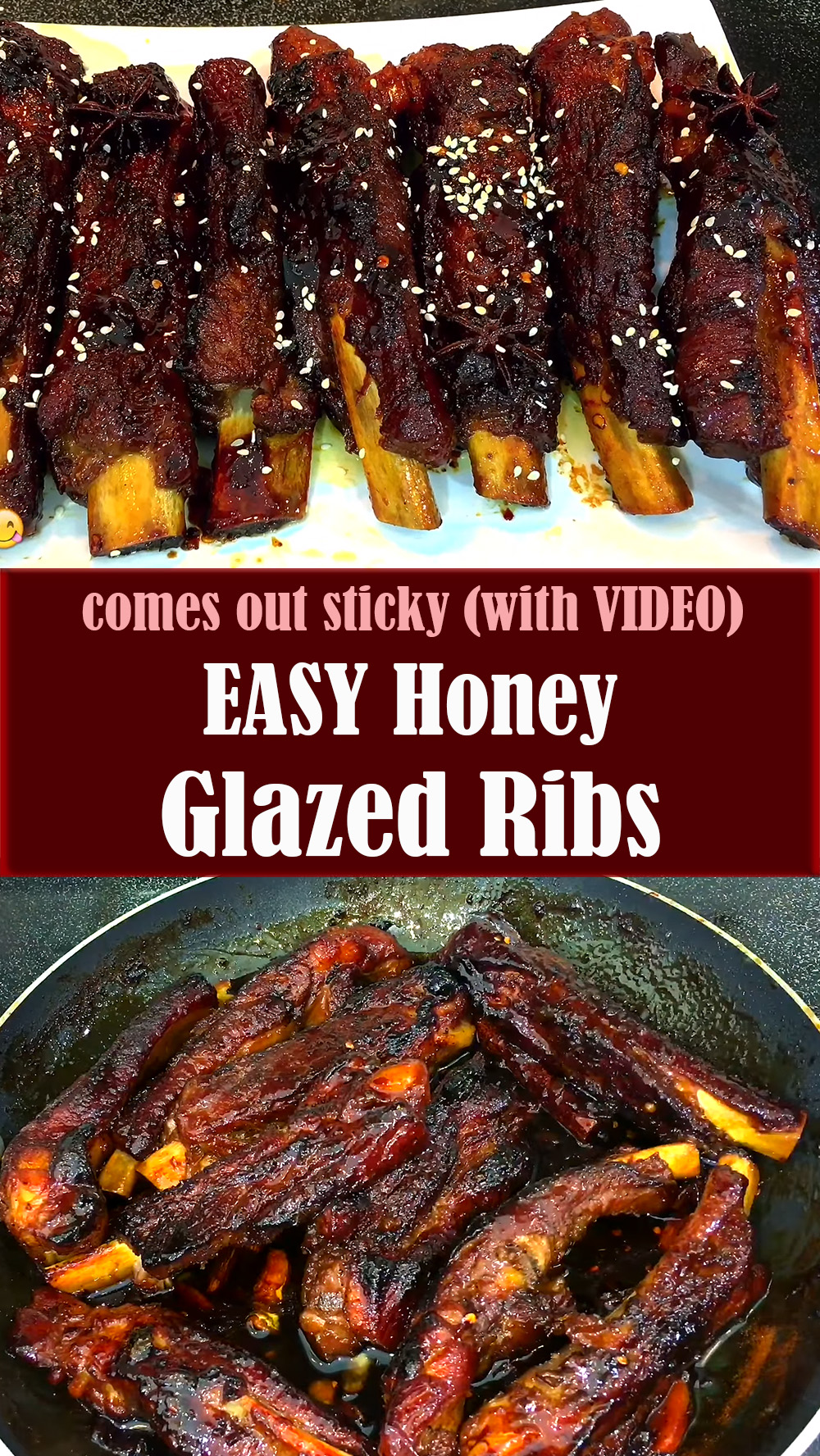EASY Honey Glazed Ribs Recipe
