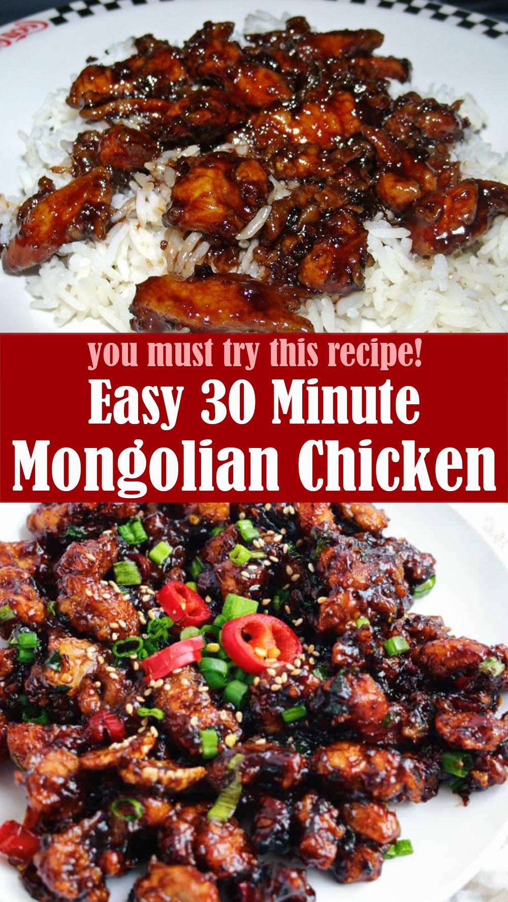 Easy 30 Minute Mongolian Chicken