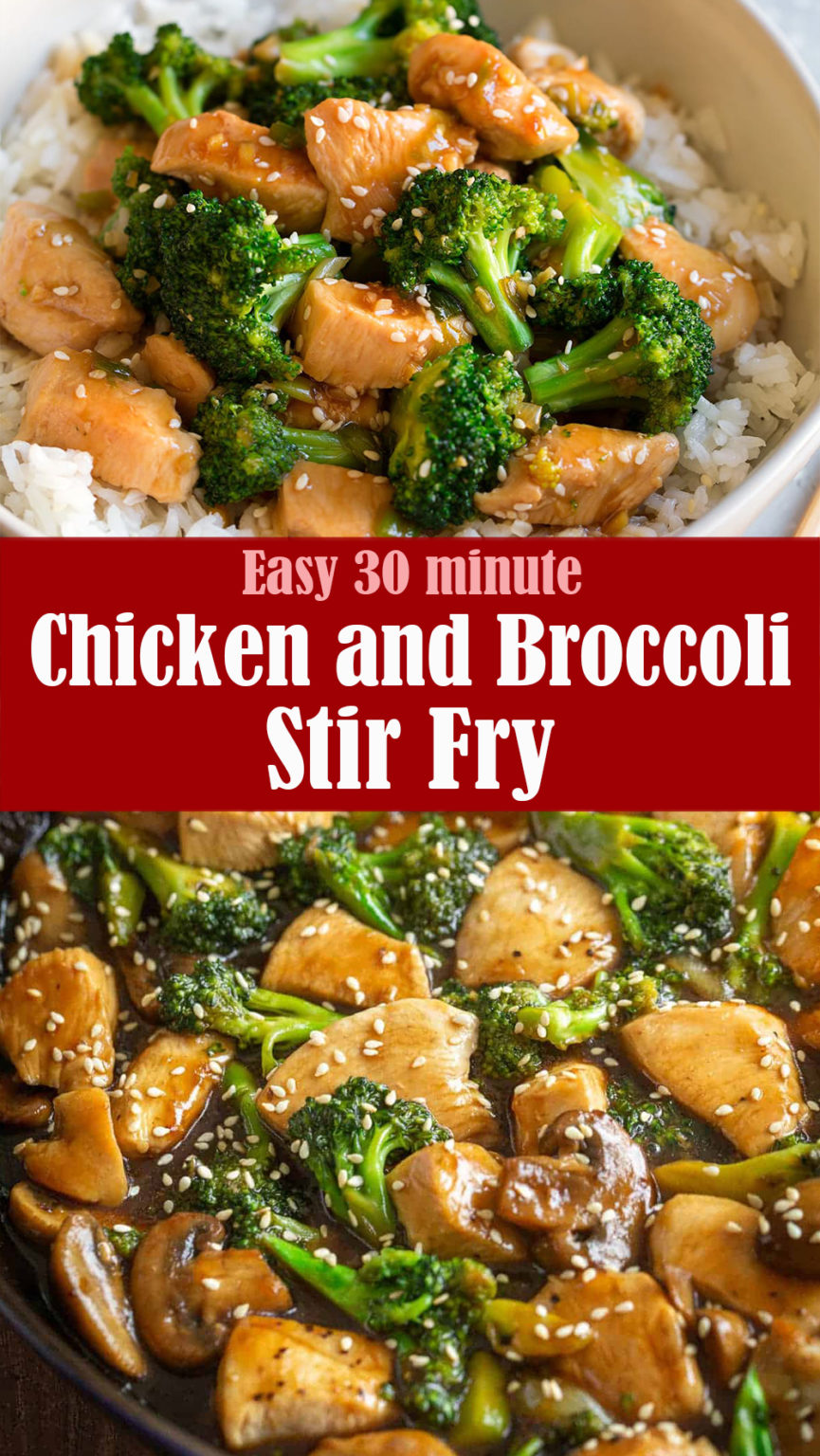 Easy 30 Minute Chicken And Broccoli Stir Fry – Reserveamana