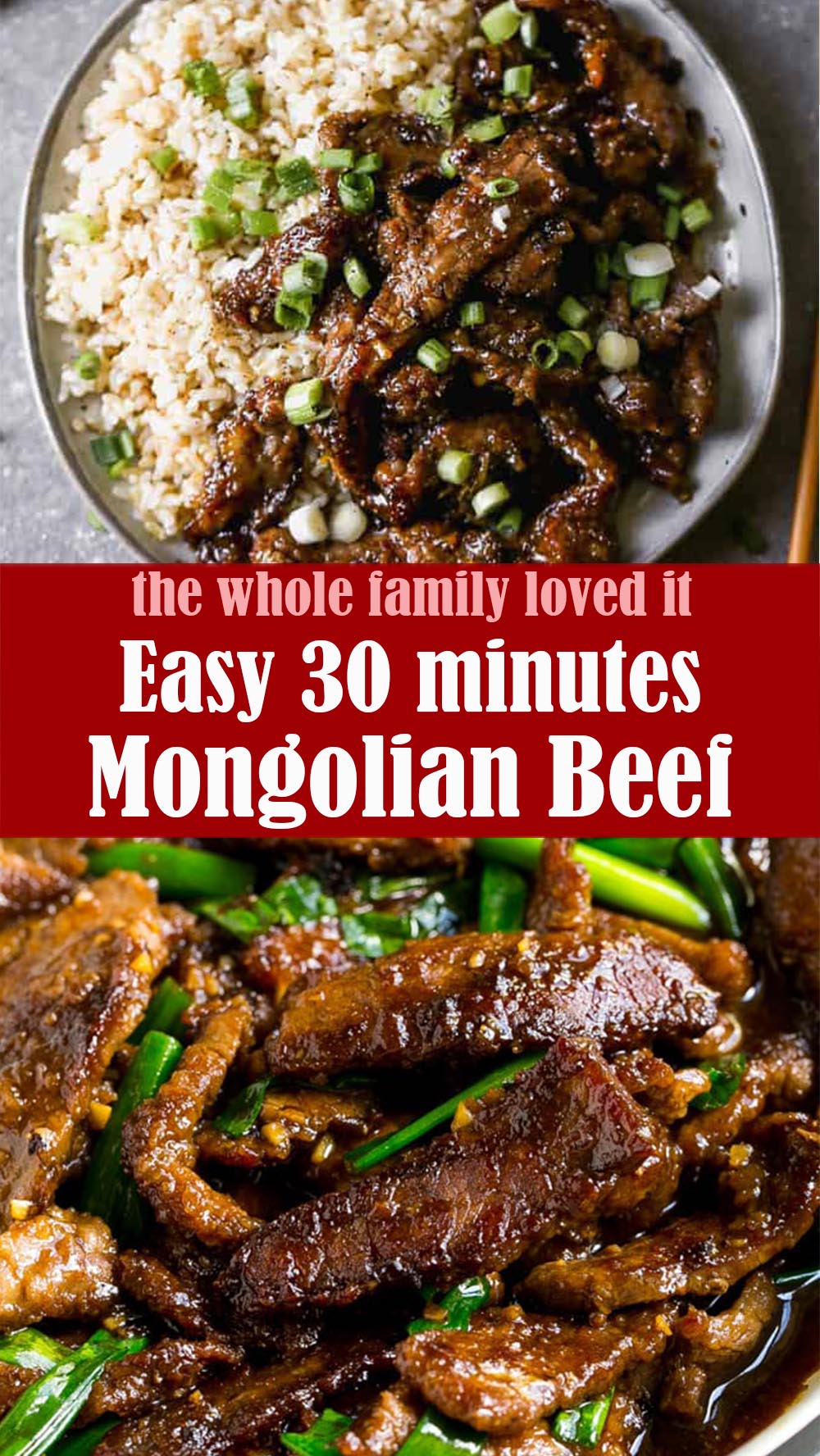 Easy 30 minutes Mongolian Beef Recipe