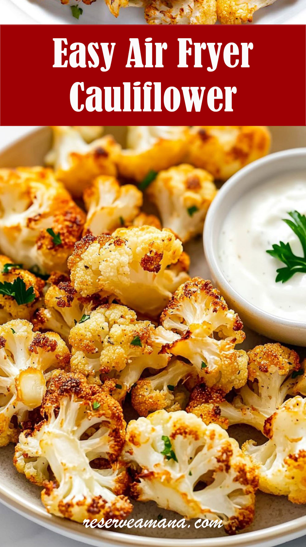 Easy Air Fryer Cauliflower