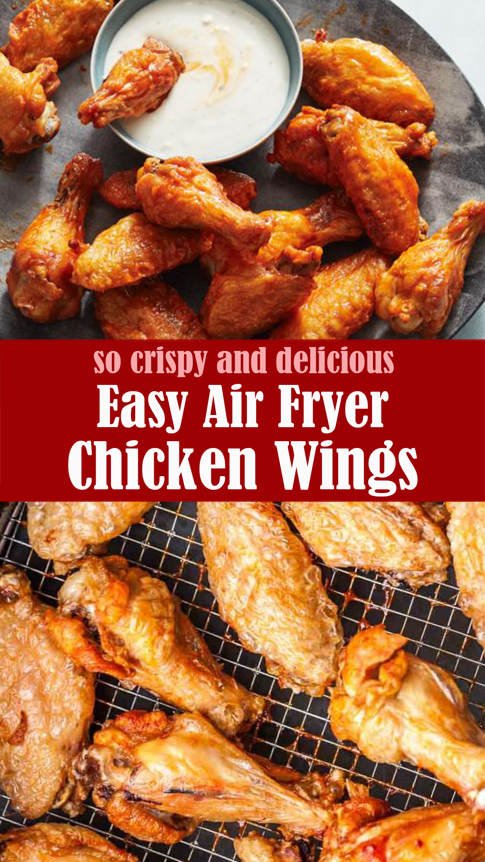 Easy Air Fryer Chicken Wings