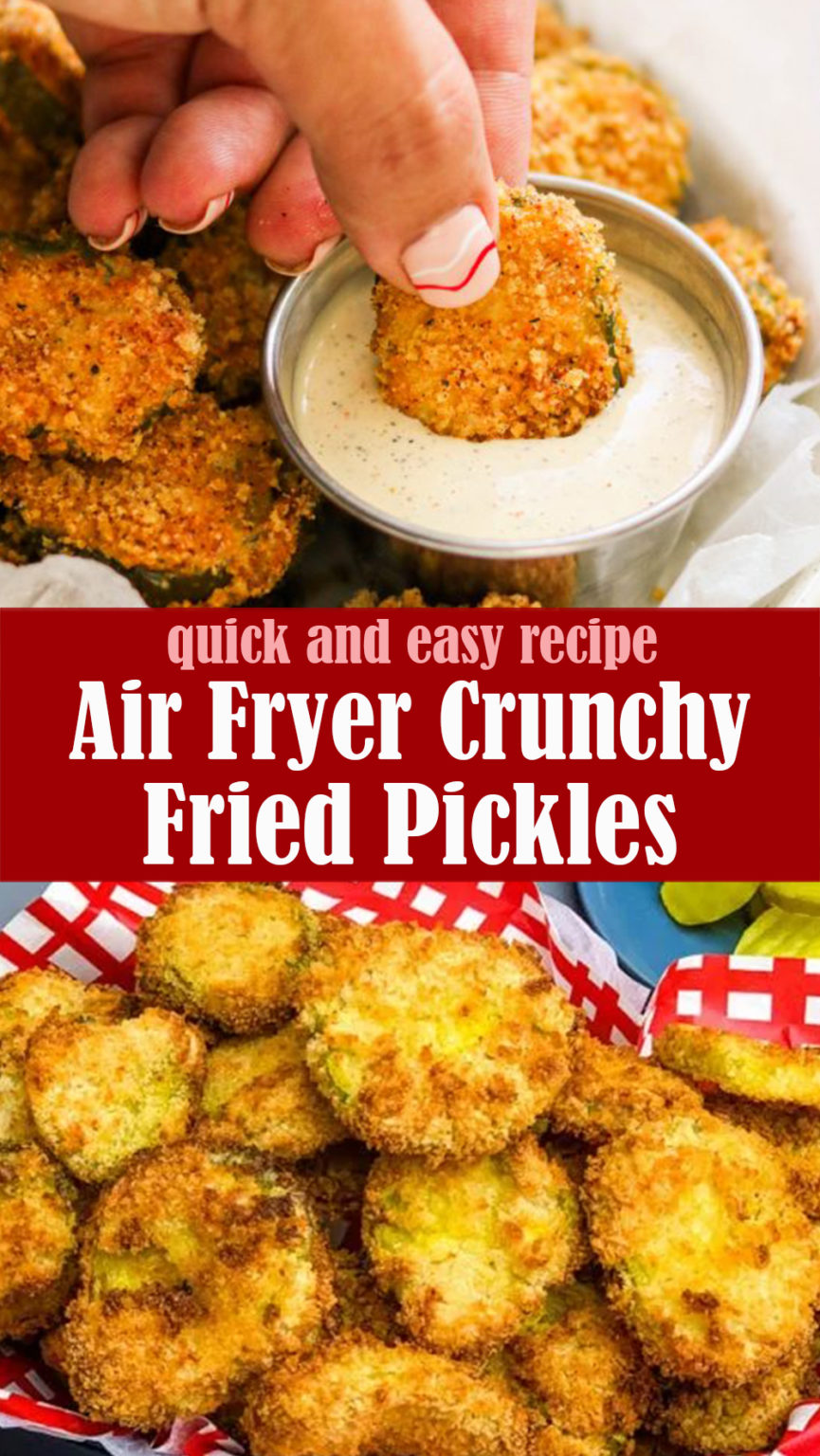 Easy Air Fryer Crunchy Fried Pickles – Reserveamana