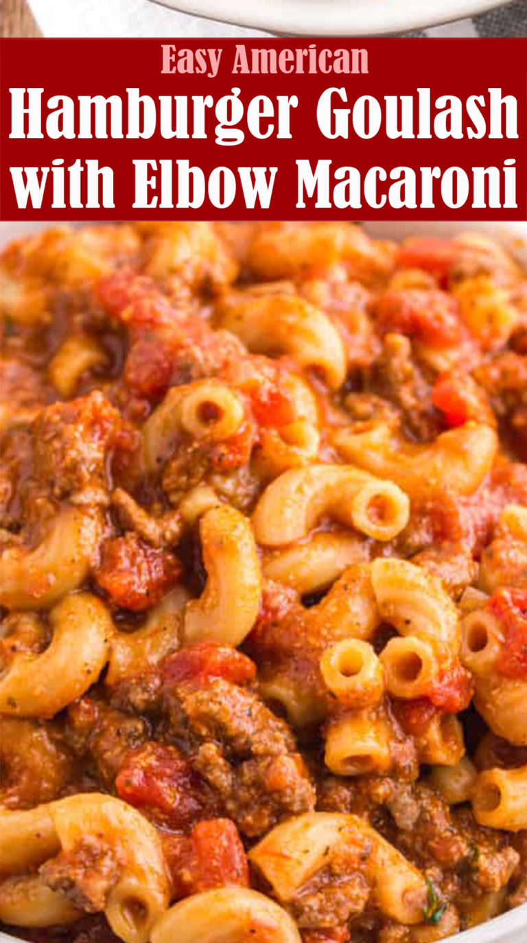 Easy American Hamburger Goulash with Elbow Macaroni Reserveamana