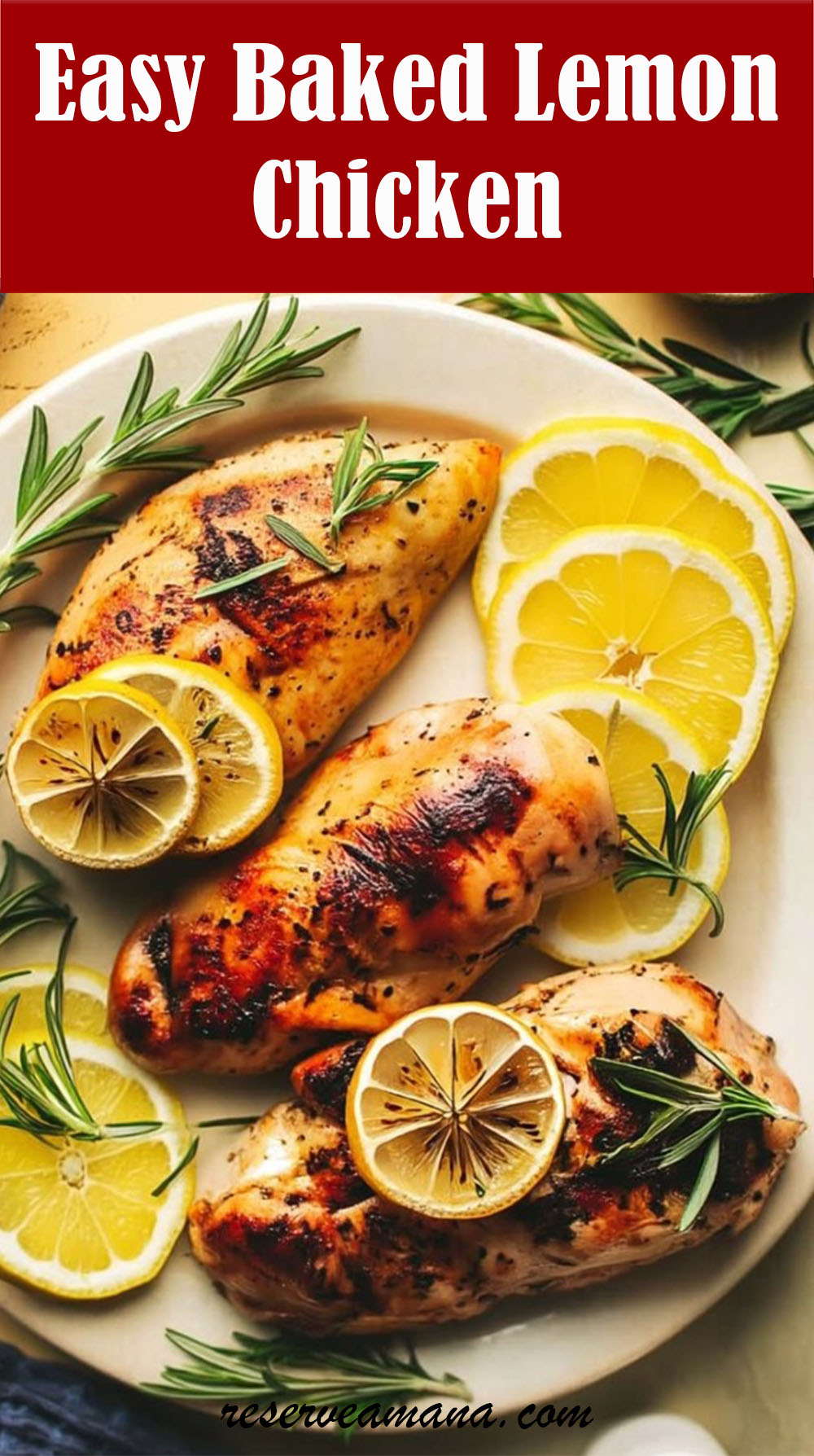 Easy Baked Lemon Chicken