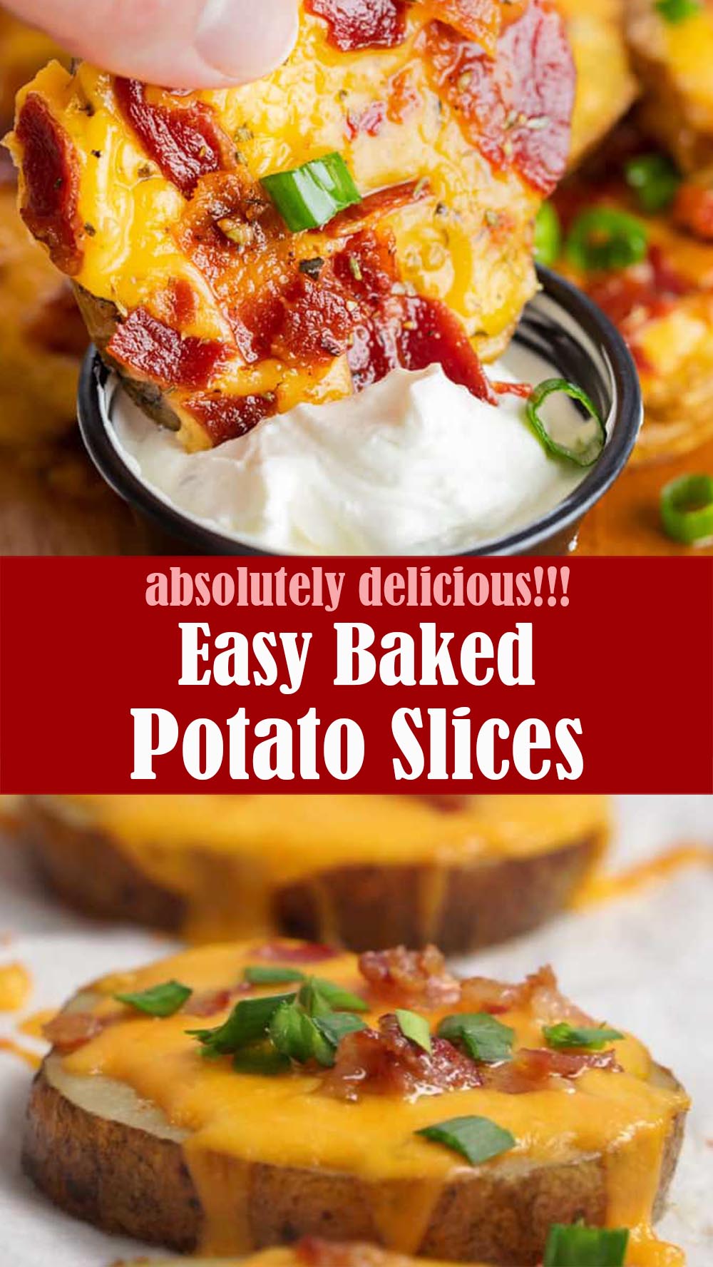 Easy Baked Potato Slices