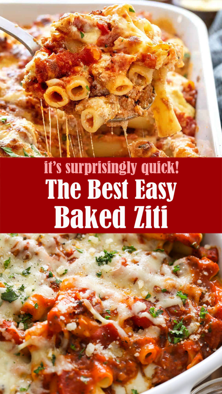 Easy Baked Ziti Recipe Reserveamana