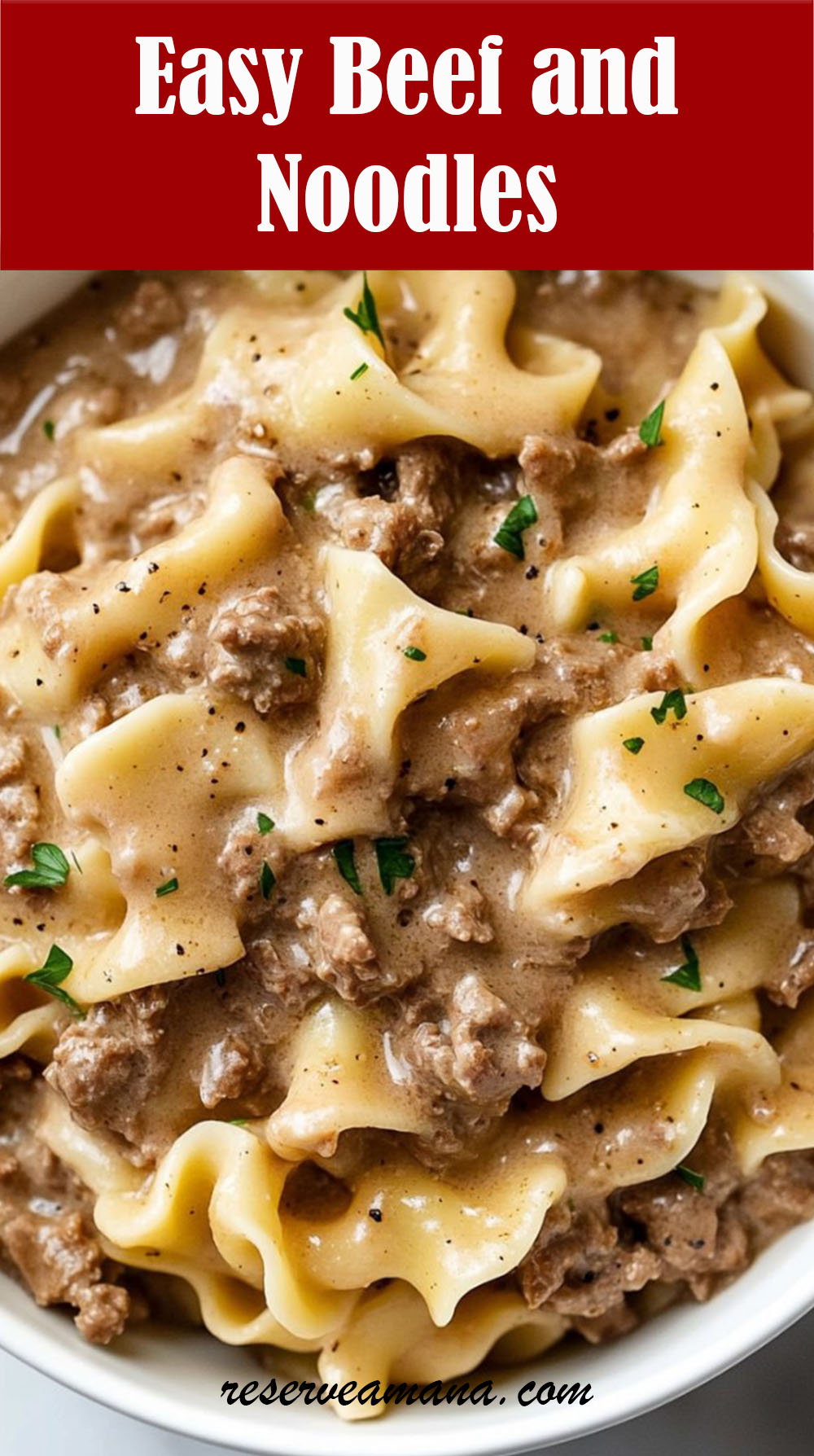 Easy Beef and Noodles