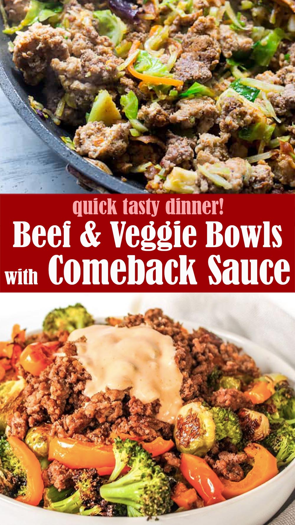 Easy Beef and Veggie Bowls Recipe – Reserveamana