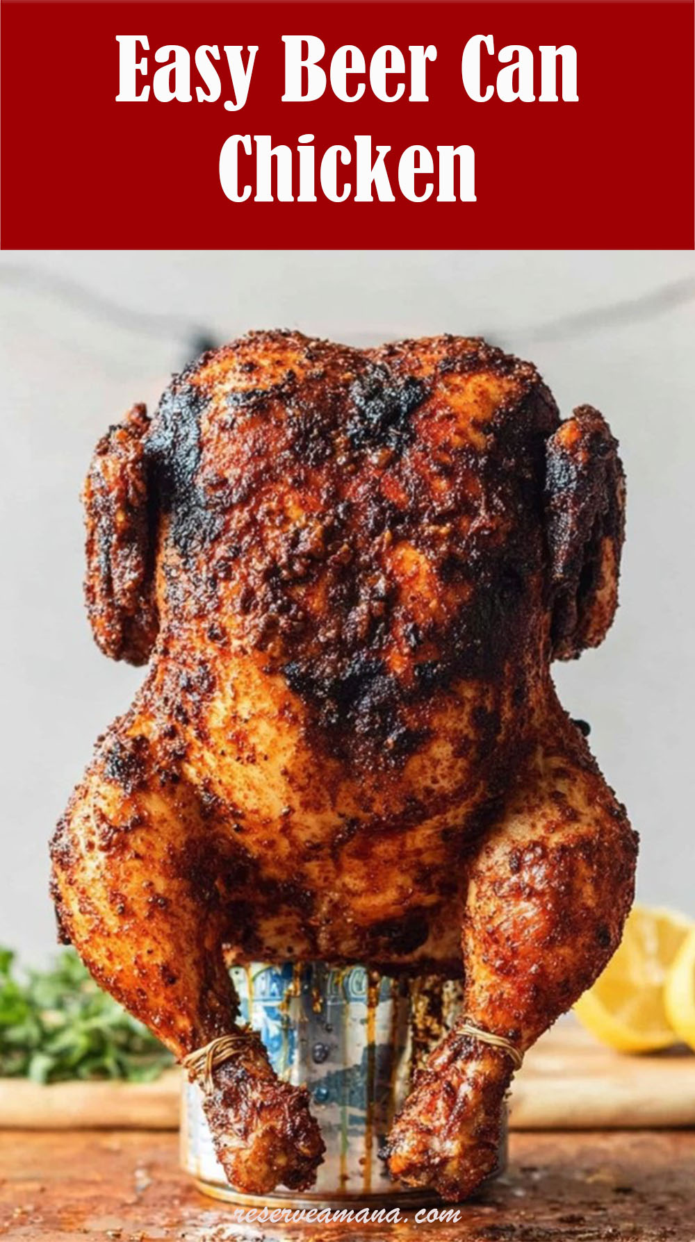 Easy Beer Can Chicken