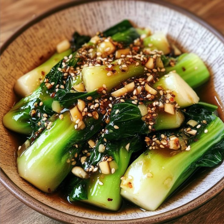 Easy Bok Choy with Garlic Sauce