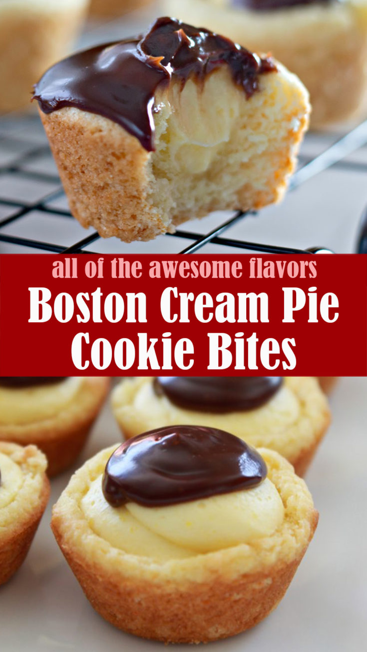 Easy Boston Cream Pie Cookie Bites Reserveamana 