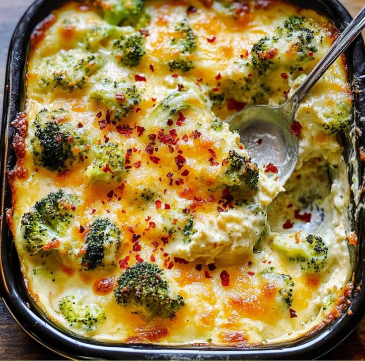 Easy Broccoli Cheese Casserole