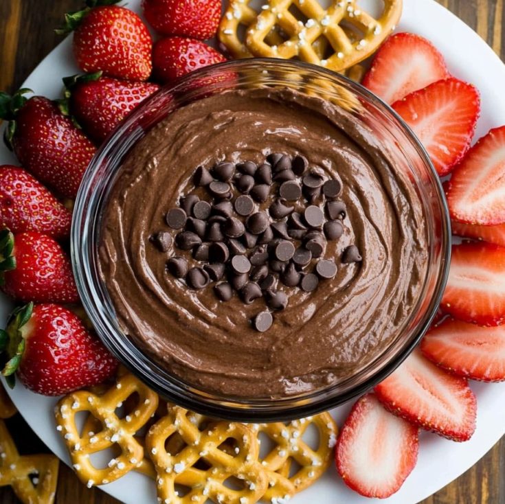 Easy Brownie Batter Dip