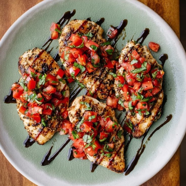 Easy Bruschetta Chicken